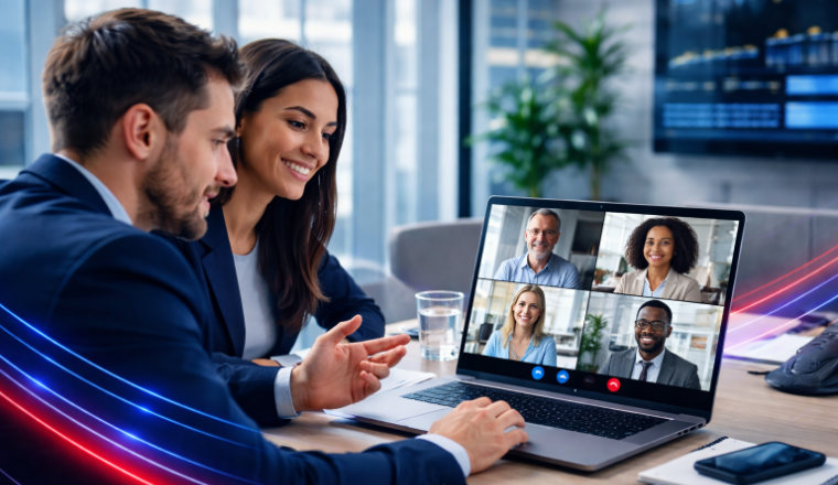 Videoconferencia HD con Internet Dedicado